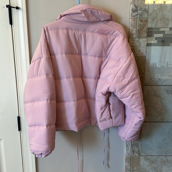 Pink Puffer Jacket NWT - Picture 3 of 3